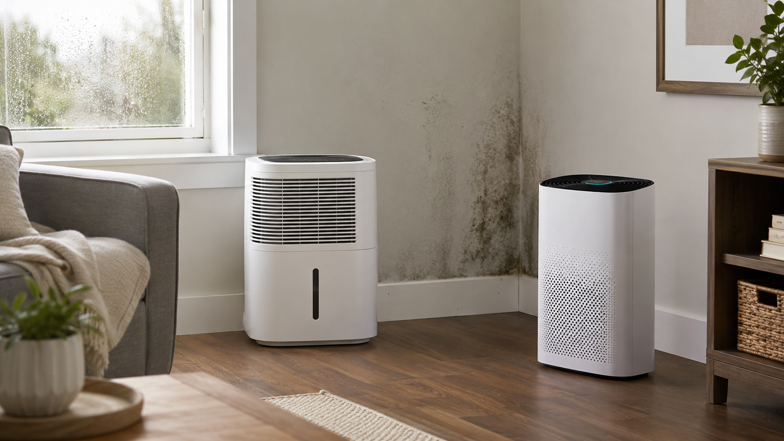Dehumidifier vs air purifier for mold-related home moisture concerns