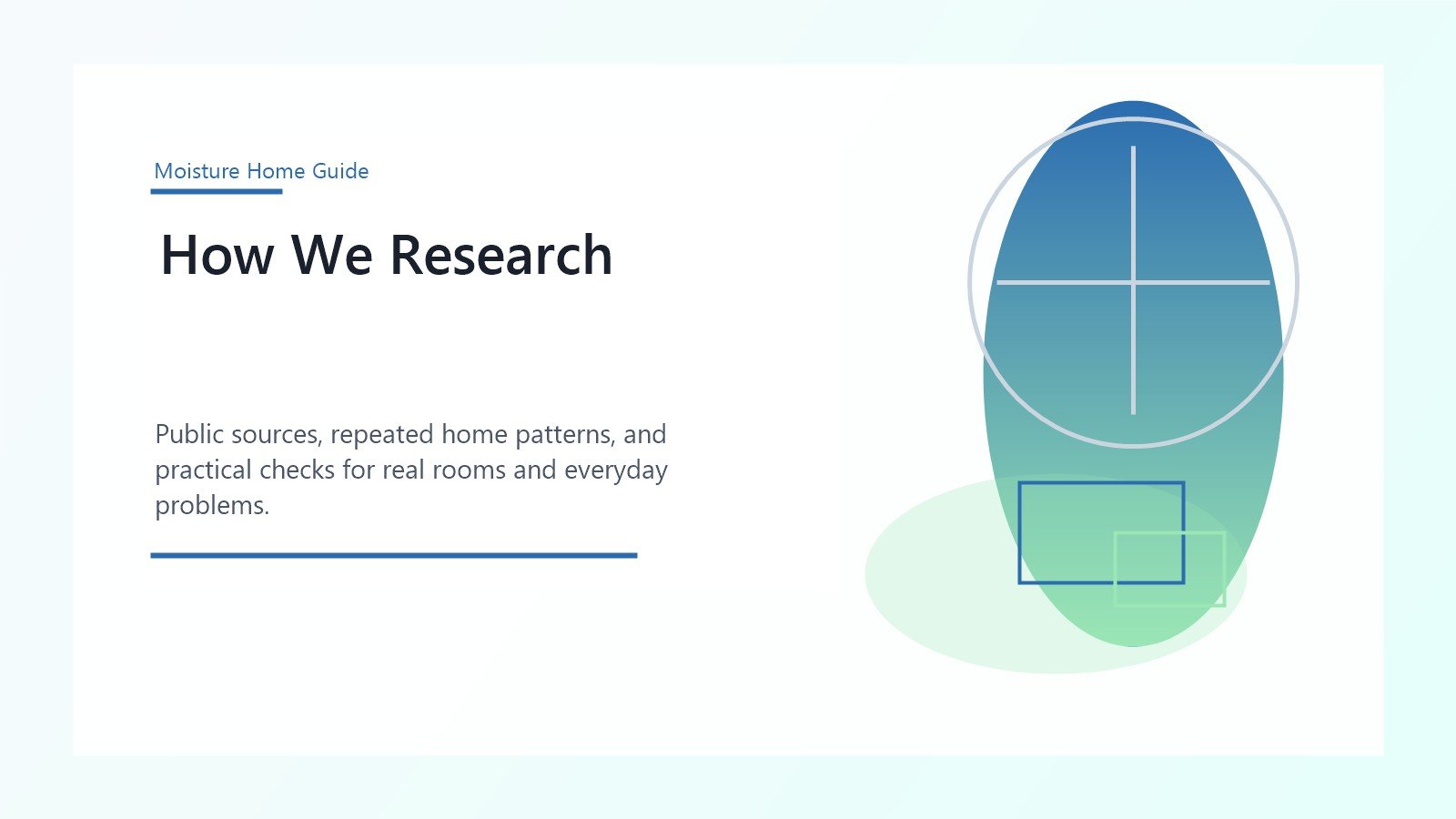 How Moisture Home Guide researches moisture and air quality content