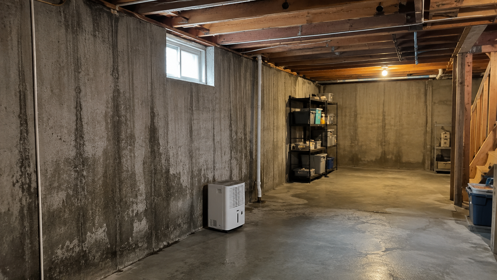 Why is my basement damp but not leaking moisture warning signs